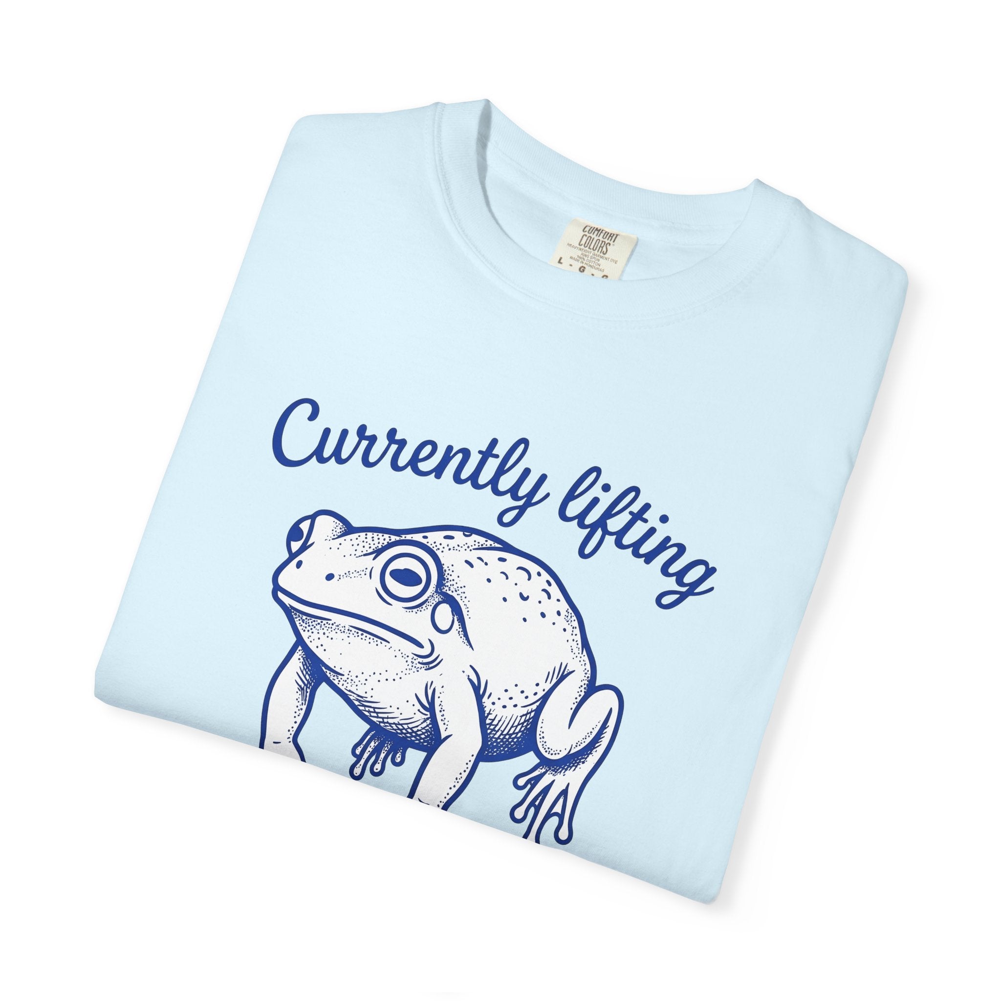 Frog Art Shirt Sports Exercise Gift Women Doodle Tee Toad T-Shirt Athlete Enthusiast Cartoon Tshirt Fitness Graphic Classic Joke Tshirt