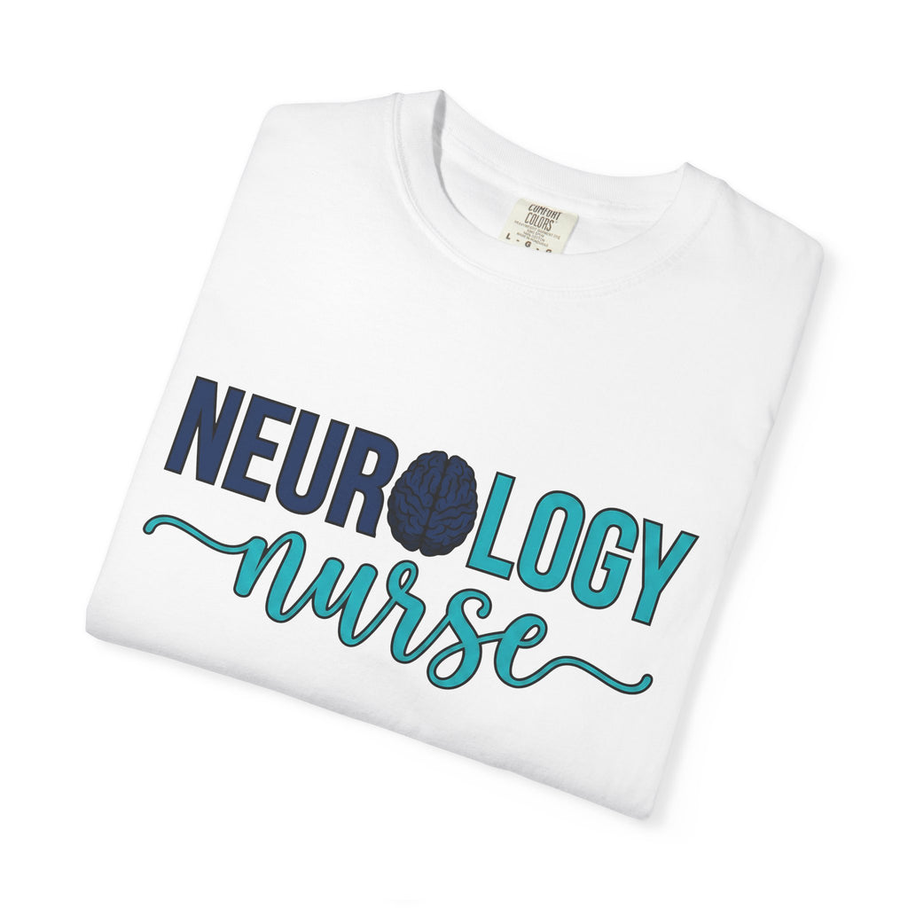 Brain Art Shirt Nurse Hospital Gift Women Heavy Tee Cerebral Art T-Shirt Nursing Enthusiast Graphic Design Medical Graphic Clean Calligraphy
