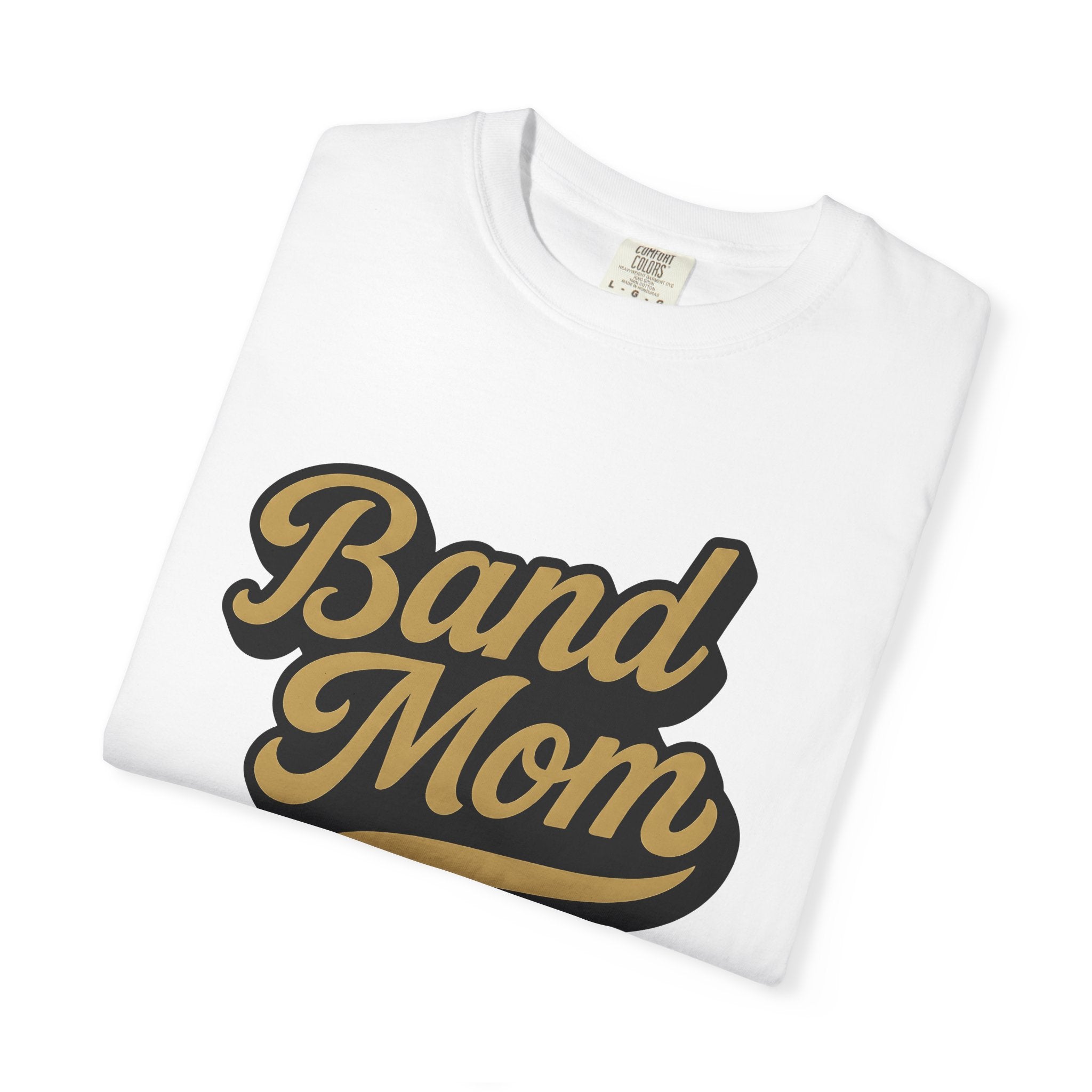Band Mom Phrase Shirt Moms Sound Gift Women Handwritten Script Tee Concert Mom T-Shirt Mom Fan Typography Tshirt Audio Graphic Classic