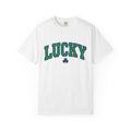 Shamrock Image Shirt St Patrick's Day Event Gift Women Graphic Tee Shamrock T-Shirt Patrick's Day Fan Celtic Tshirt Party Graphic Old School