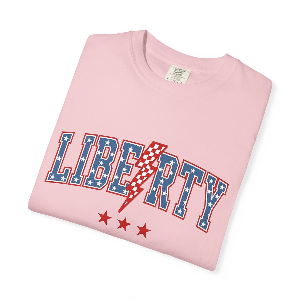 Usa Stars Shirt America Freedom Gift Women Classic Tee American Flag T-Shirt Patriot Fan Vintage Tshirt Liberty Graphic Old School