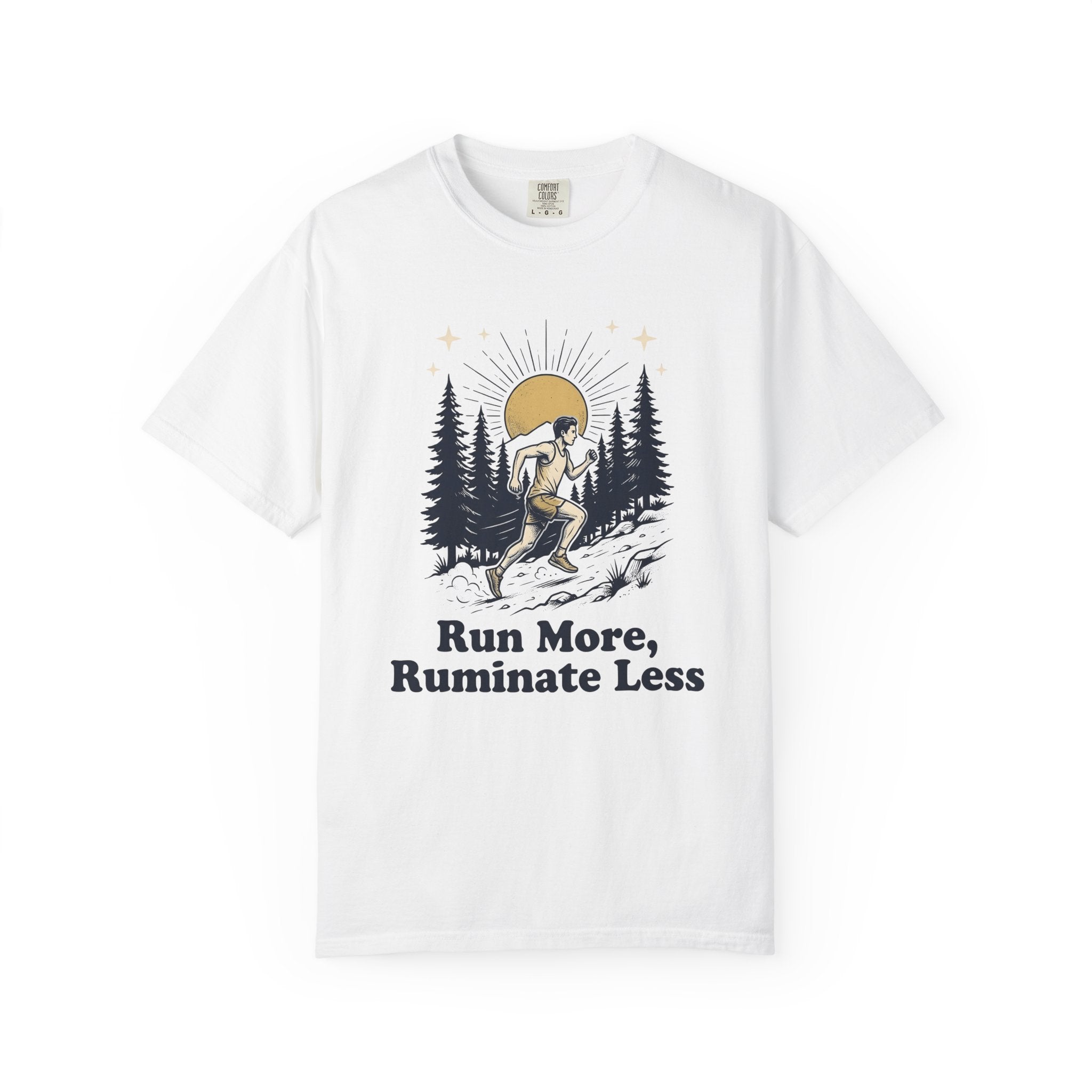 Trail Running Shirt Running Camping Gift Women Retro Tee Ultrarunning T-Shirt Runner Enthusiast Vintage Tshirt Camping Graphic Line Art