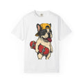 French Bulldog Shirt Dog Sports Gift Women Cartoon Tee Bulldog T-Shirt Dog Fan Toon Tshirt Action Graphic Vintage Skateboard Tshirt