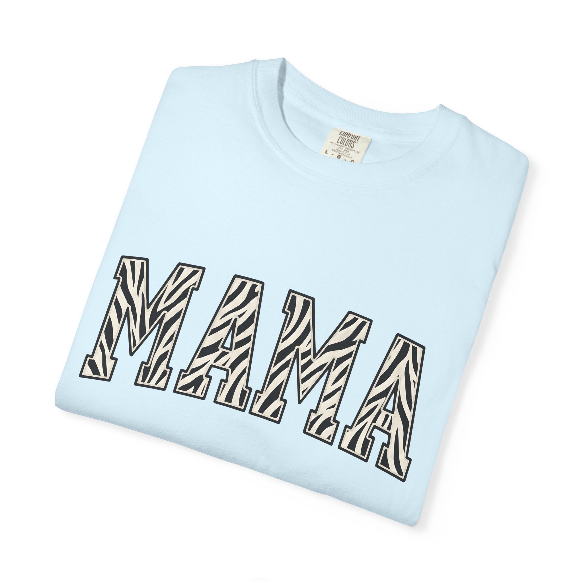 Striped Animal Text Shirt Moms Creatures Gift Women Thick Tee Animal Print T-Shirt Motherhood Fan Vintage Tshirt Wildlife Graphic Old School