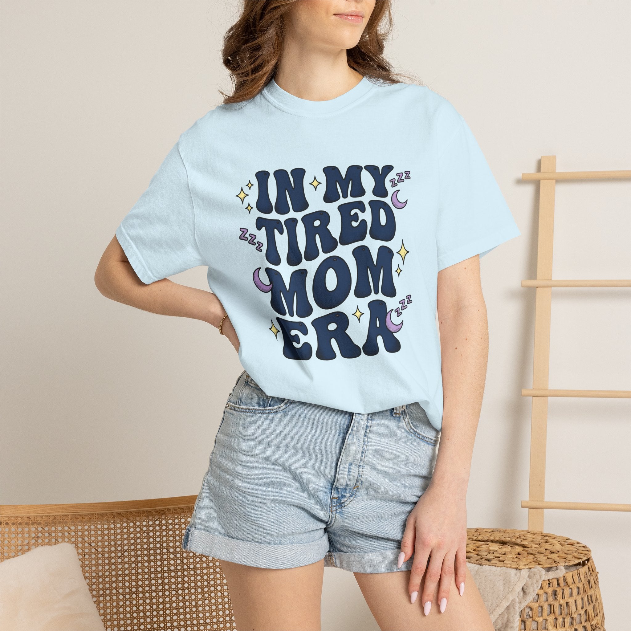 Thick Bubble Fonts Shirt Moms Comedy Gift Women Whimsical Tee Bubble Lettering T-Shirt Motherhood Fan Hand Lettering Tshirt Humor Graphic