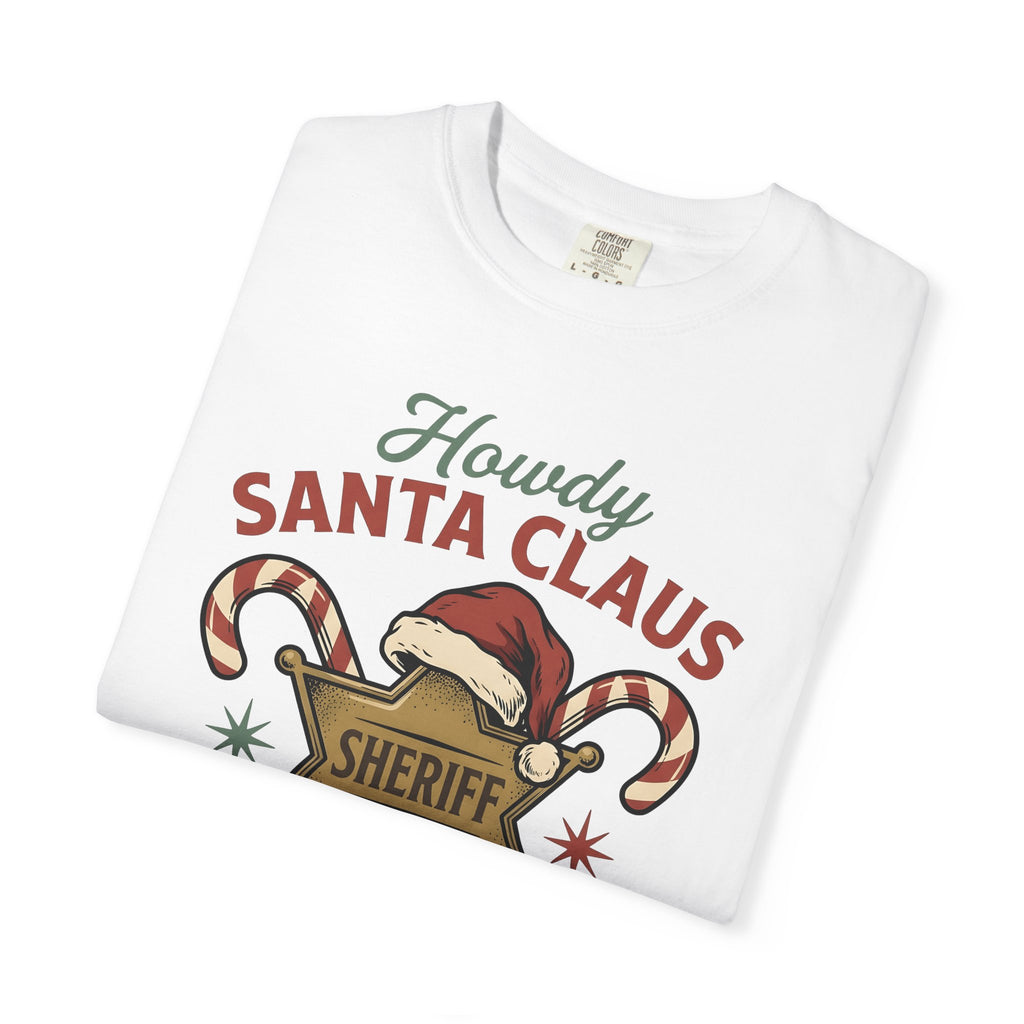 Deputy Star Shirt Christmas Frontier Gift Women Throwback Tee Sheriff Star T-Shirt Christmas Fan Retro Tshirt Western Graphic Timeless