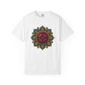 Bike Gear Mandala Shirt Sports Cycling Gift Women Boho Tee Bicycle T-Shirt Athlete Enthusiast Hippie Tshirt Biking Graphic Vintage Floral