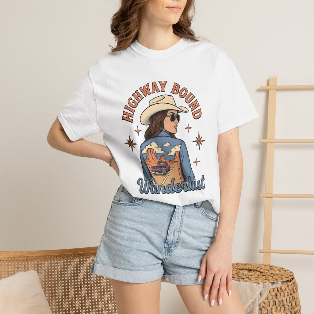 Cowgirl Graphic Shirt Cowgirl Adventure Gift Women Vintage Tee Western T-Shirt Cowboy Fan Retro Tshirt Explorer Graphic Retro Desert Truck