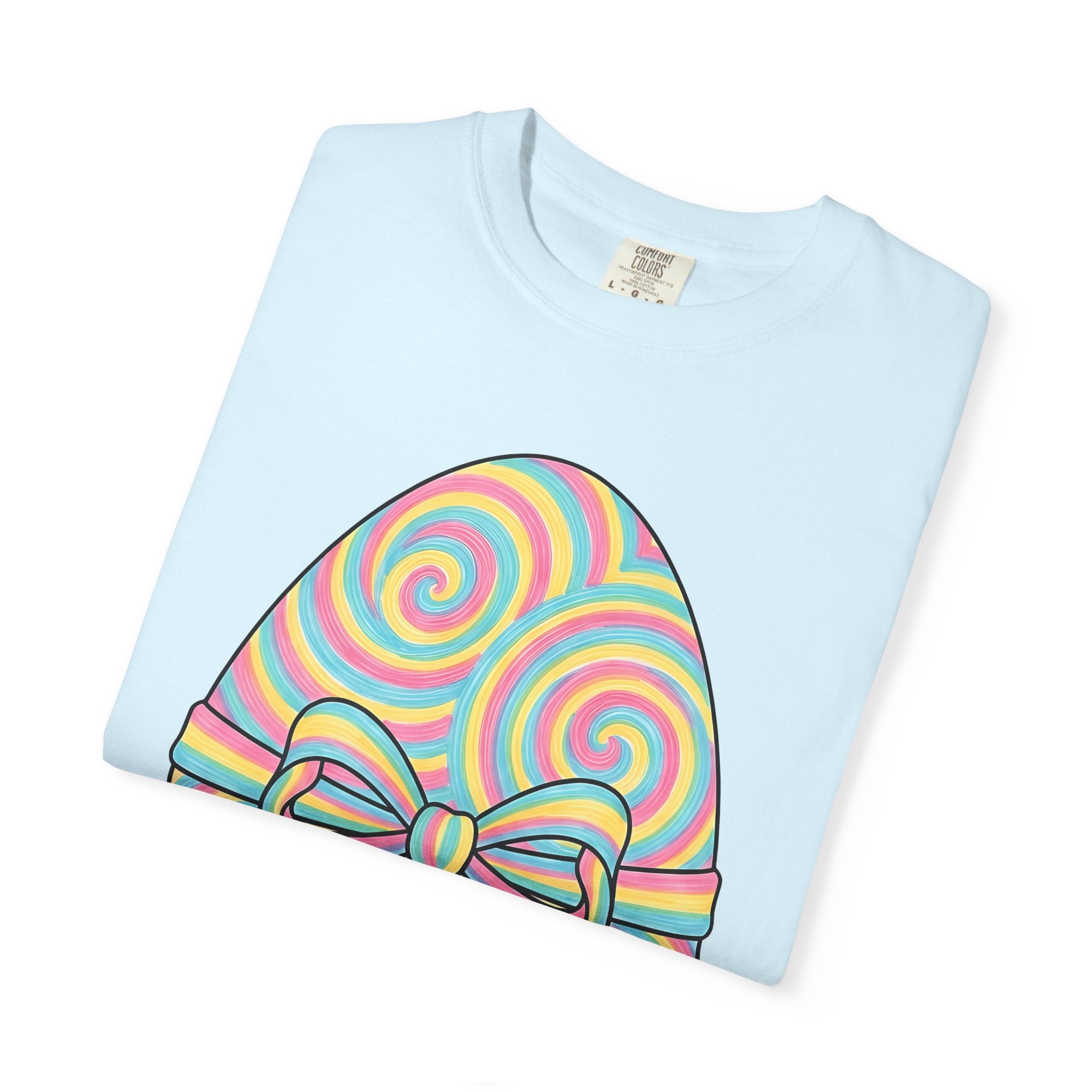 Easter Egg Shirt Easter Festivity Gift Women Bold Tee Easter Egg T-Shirt Easter Fan Graphic Design Old School Knot Tshirt