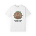 Slow Yoga Shirt Yoga Calm Gift Women Playful Tee Yin Yoga T-Shirt Yoga Enthusiast Fun Tshirt Serene Illustration Sleek Design Tshirt