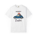 Hare Chick Car Shirt Easter Event Gift Women Line Art Tee Bunny T-Shirt Easter Fan Doodle Tshirt Party Graphic Illustration Egg Decorations