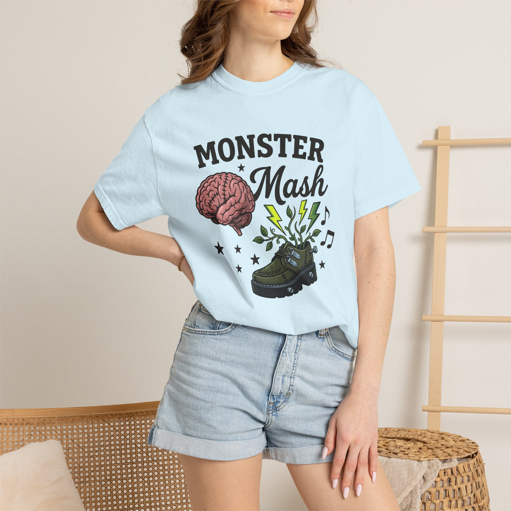 Creepy Sneaker Shirt Halloween Instruments Gift Women Ink Tee Kicks T-Shirt Horror Fan Tattoo Tshirt Musical Graphic Old School Mind Tshirt