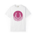 Floral Horseshoe Shirt Cowgirl Rodeo Gift Women Hippie Tee Horseshoe T-Shirt Cowgirl Fan Bohemian Tshirt Rodeo Graphic Antique Shining Star