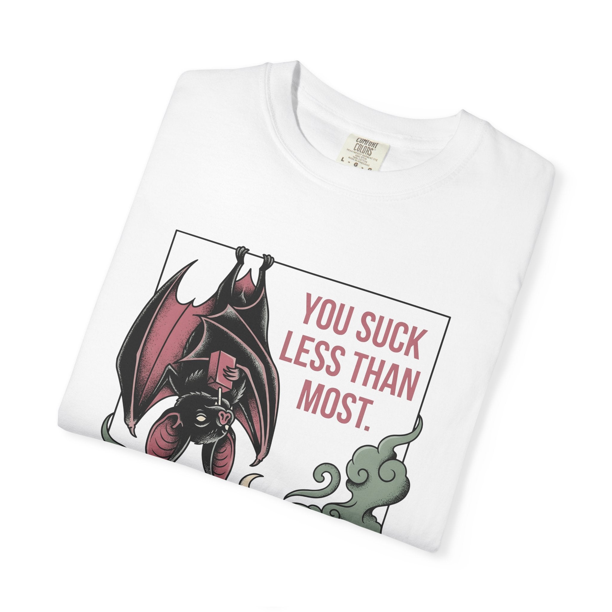 Bat Art Shirt St. Valentine's Day Alternative Gift Women Old School Tee Bat T-Shirt Valentine Fan Retro Tshirt Goth Graphic Classic Lunar