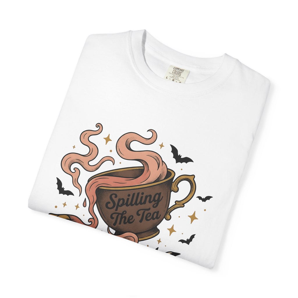 Witch Hand Cup Shirt Boho Chic Occult Gift Women Antique Tee Hand Cupping T-Shirt Bohemian Fan Vintage Tshirt Occult Graphic Classic Vampire