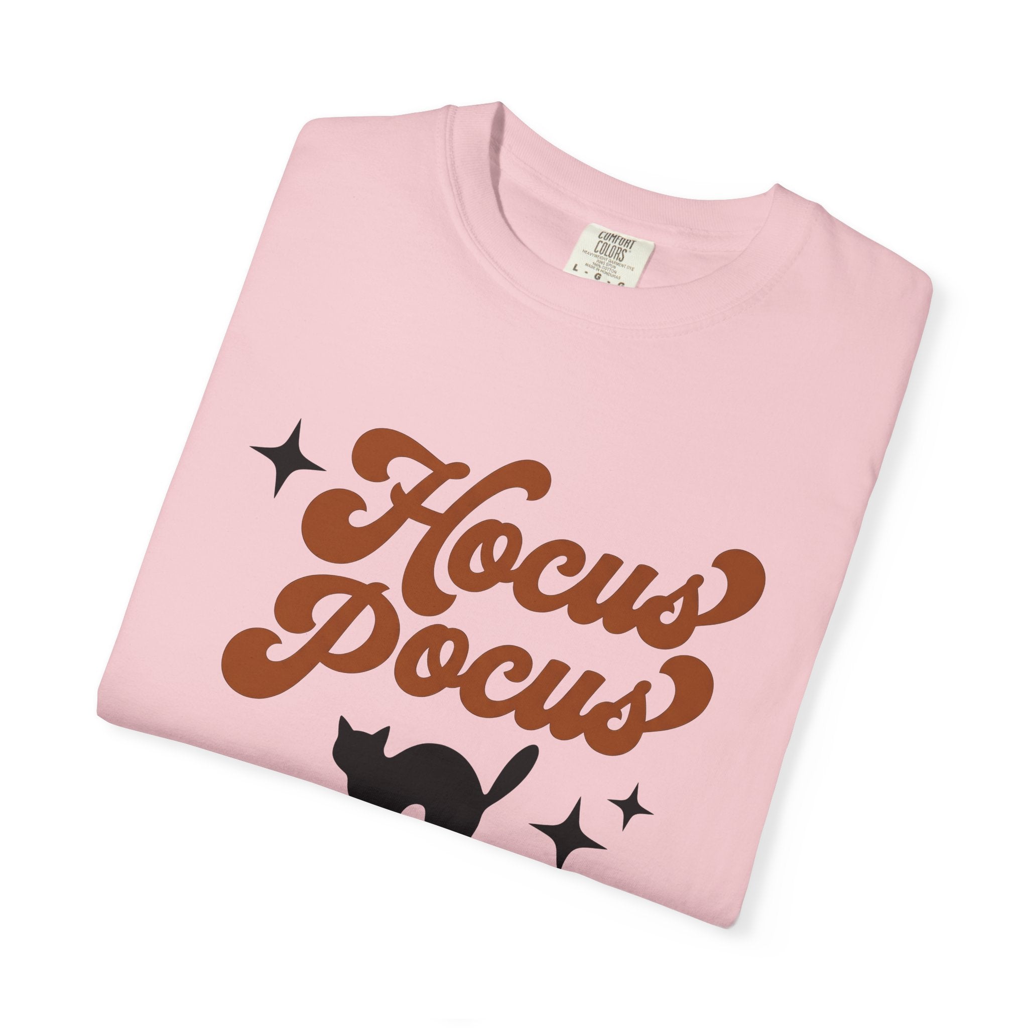 Black Cat Shirt Halloween Magic Gift Women Vintage Tee Cat T-Shirt Horror Fan Retro Tshirt Mystical Graphic Simple Stars Tshirt