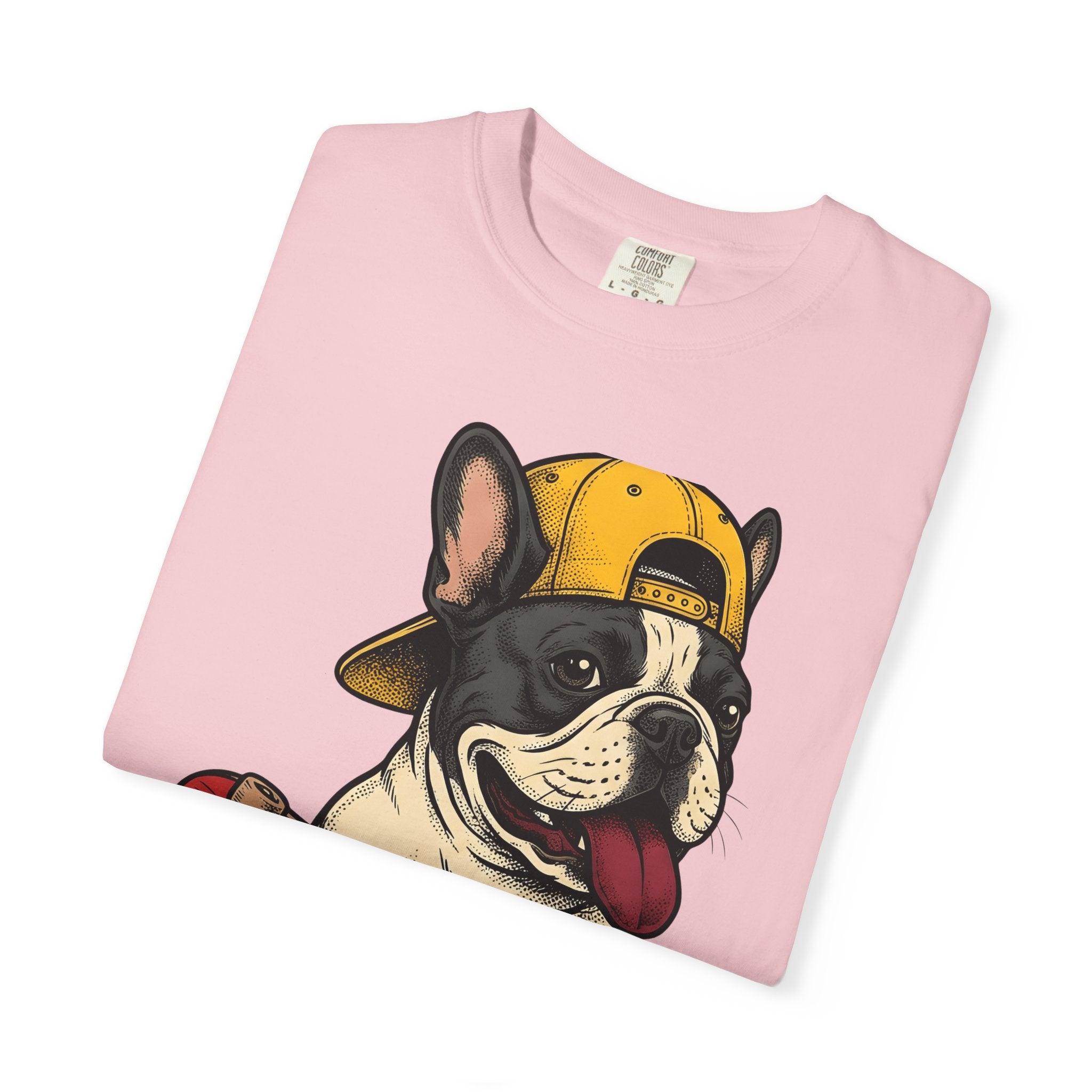 French Bulldog Shirt Dog Sports Gift Women Cartoon Tee Bulldog T-Shirt Dog Fan Toon Tshirt Action Graphic Vintage Skateboard Tshirt