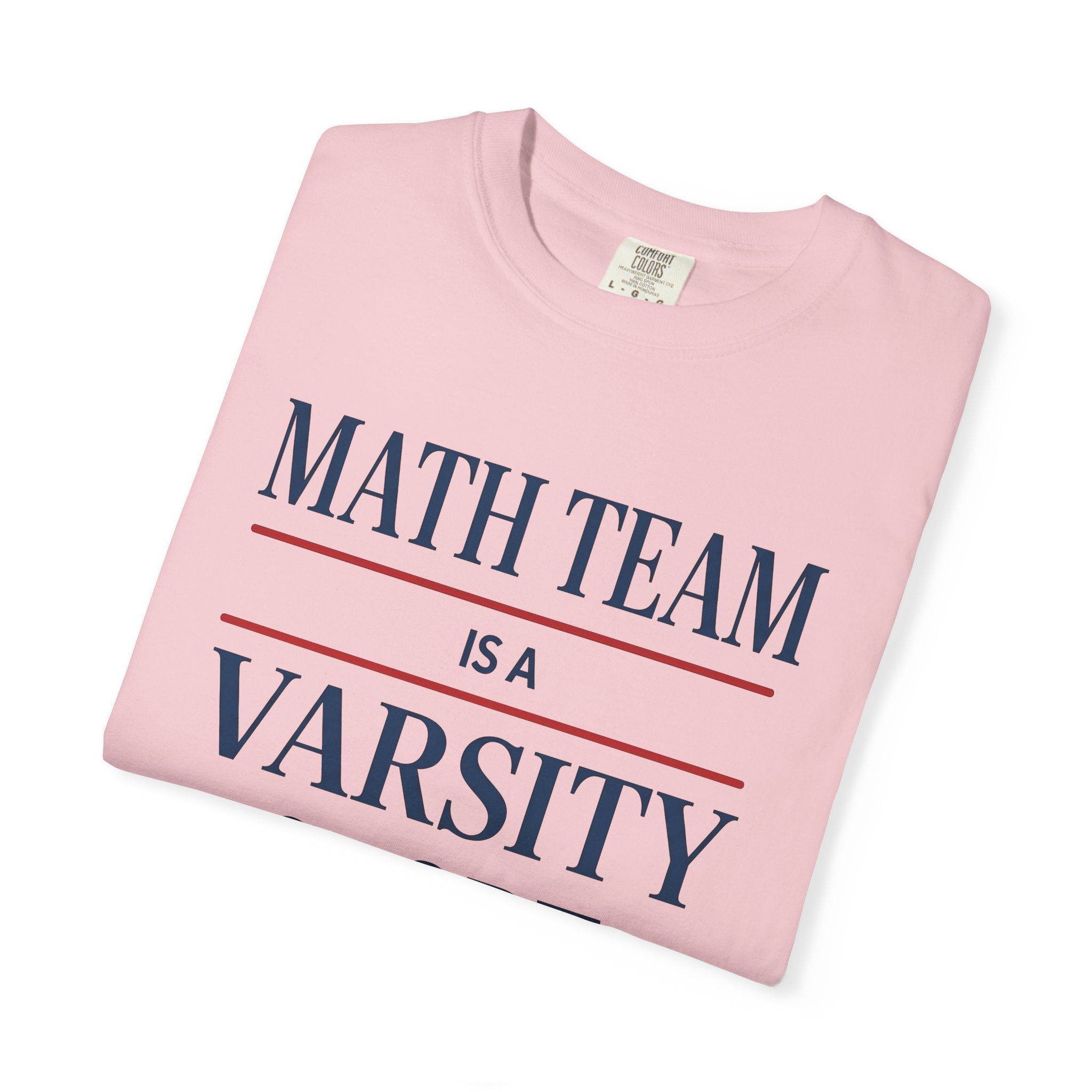 Math Squad Design Shirt Teachers Classroom Gift Women Strong Tee Mathematics T-Shirt Educator Enthusiast Bold Tshirt School Graphic Retro