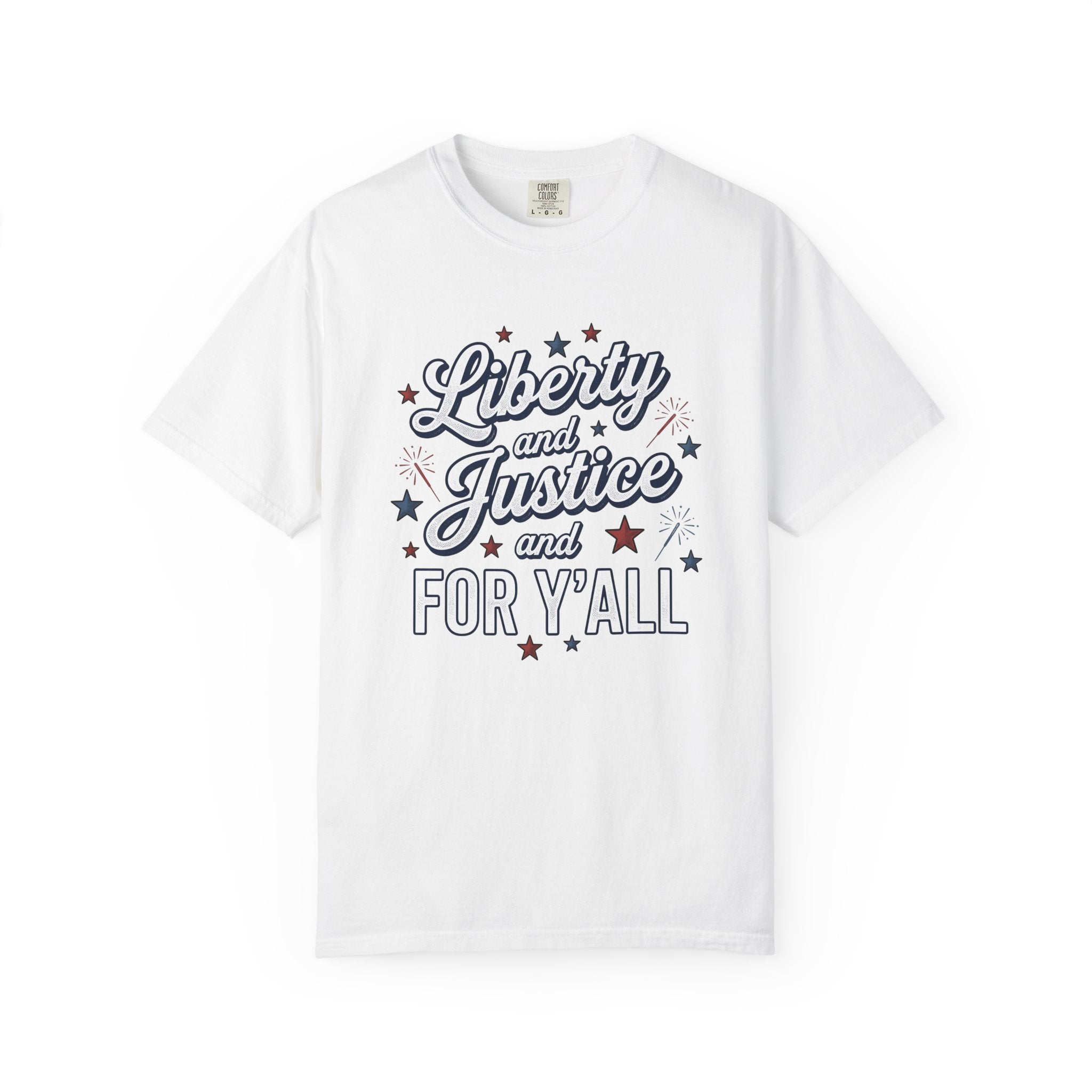Patriotic Stars Shirt America Holiday Gift Women Bold Vintage Tee Starburst T-Shirt American Fan Distressed Tshirt Celebration Graphic Retro