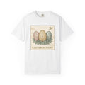 Ornamental Easter Eggs Shirt Easter Celebration Gift Women Retro Tee Easter Egg T-Shirt Easter Fan Vintage Tshirt Party Graphic Sketch
