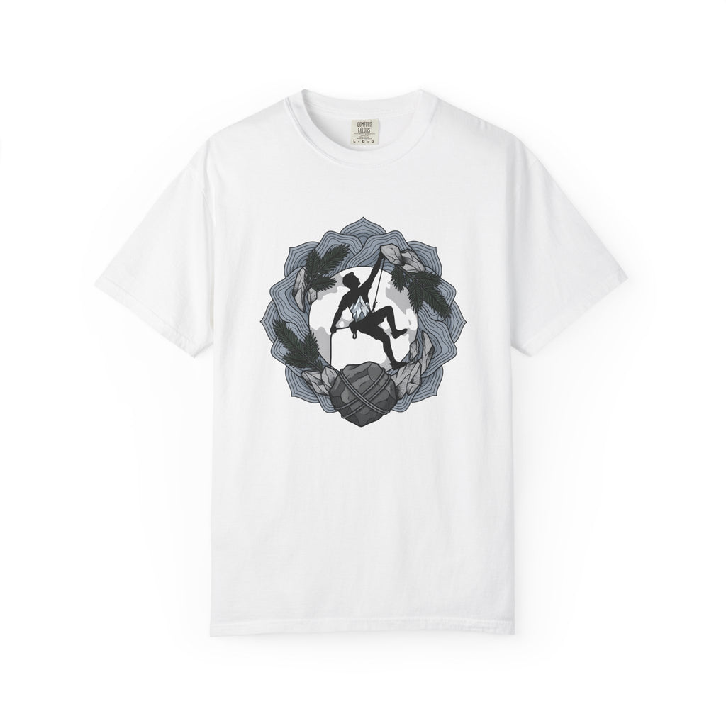 Climbing Sport Shirt Sports & Activities Travel Gift Women Cartoon Tee Rock Climbing T-Shirt Athlete Fan Cartoon Tshirt Adventure Graphic
