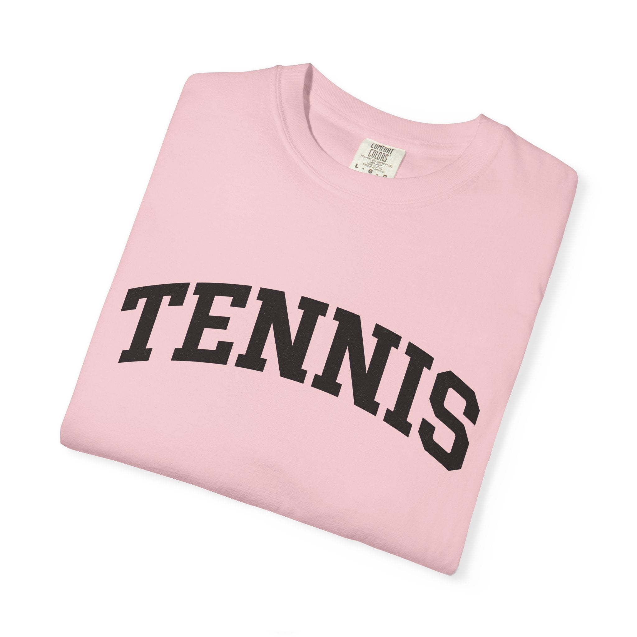 Varsity Lettering Style Shirt Tennis Contender Gift Women Throwback Tee Lettering T-Shirt Tennis Player Tennis Enthusiast Retro Tshirt