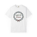 Snowflake Ring Shirt Christmas Cold Gift Women Cartoon Tee Jewelry T-Shirt Xmas Fan Ornament Tshirt Frosty Graphic Classic Tie Tshirt