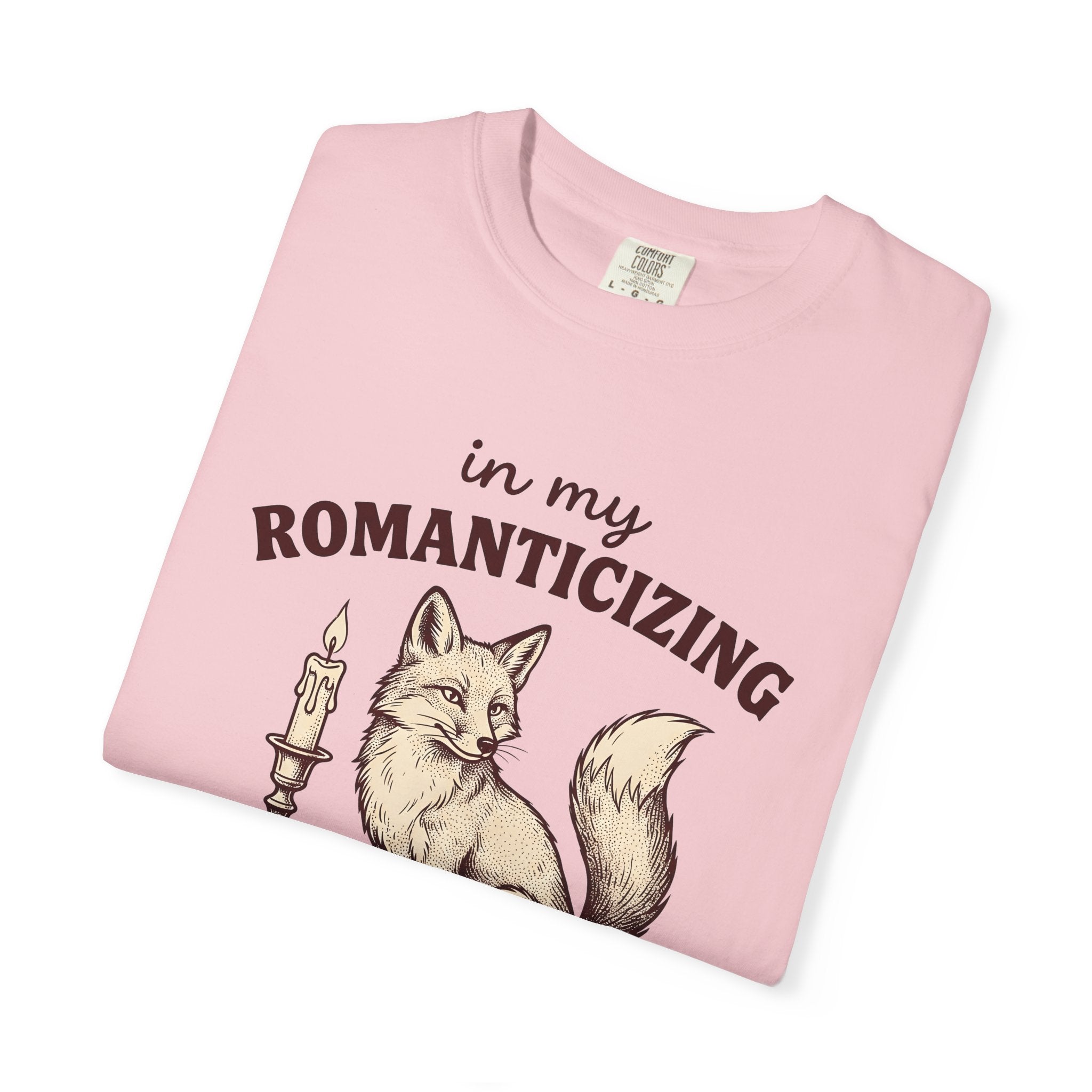 Fox Candle Shirt St. Valentine's Day Wildlife Gift Women Retro Tee Candle Holder T-Shirt Valentine Fan Vintage Tshirt Animal Graphic Sketch