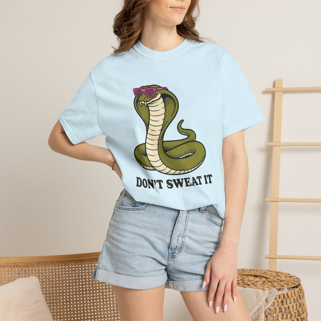 Reptile Sunglasses Shirt Funny Creatures Gift Women Caricature Tee Reptile Shades T-Shirt Comedy Fan Cartoon Tshirt Animal Graphic Old
