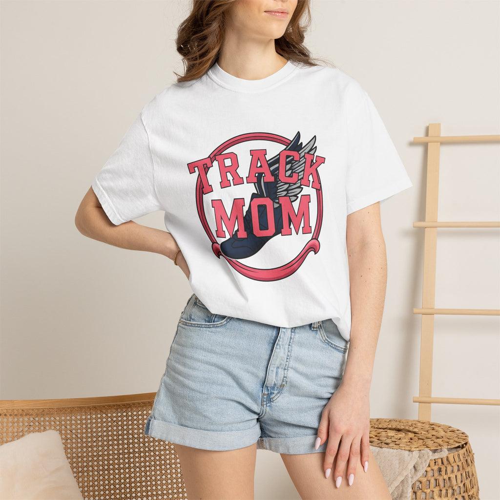 Race Shoes Wings Shirt Track Mom Fitness Gift Women Cartoon Tee Racing Cleats T-Shirt Runner Enthusiast Comic Tshirt Fitness Graphic Old