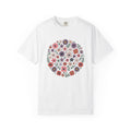 Garden Bouquet Shirt St. Valentine's Day Petals Gift Women Folk Tee Floral Arrangement T-Shirt Valentine Fan Hand Drawn Tshirt Floral