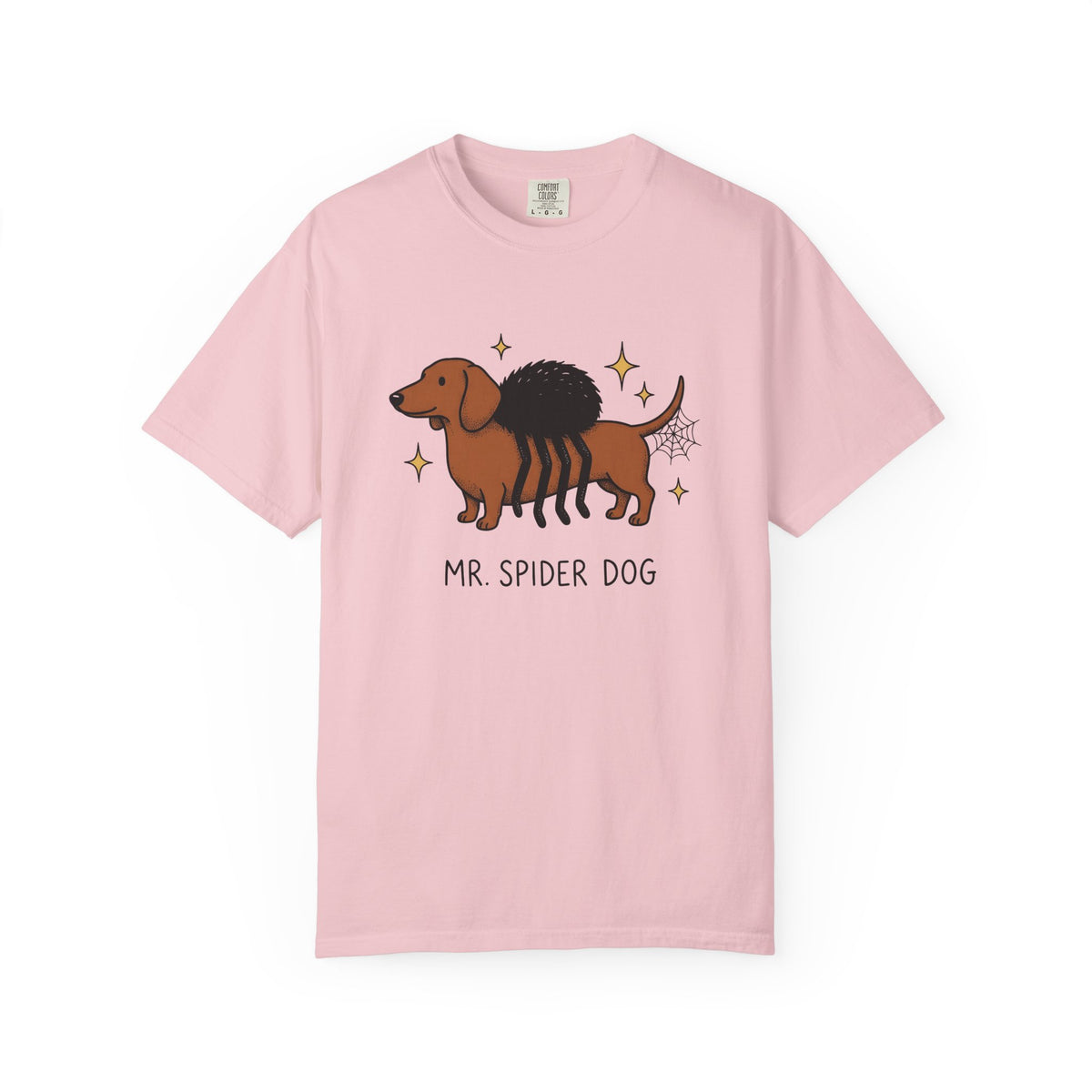 Dachshund Spider Costume Shirt Halloween Dog Unisex Gift Cartoon Tee Wiener Dog