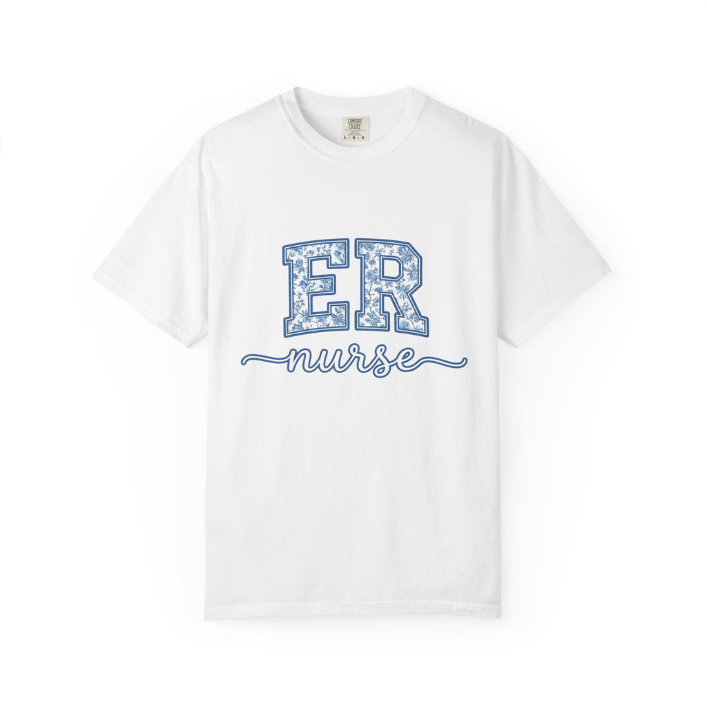 Floral Varsity Letters Shirt Nurse Medical Gift Women Vintage Tee Letterman T-Shirt Healthcare Enthusiast Retro Tshirt Health Graphic