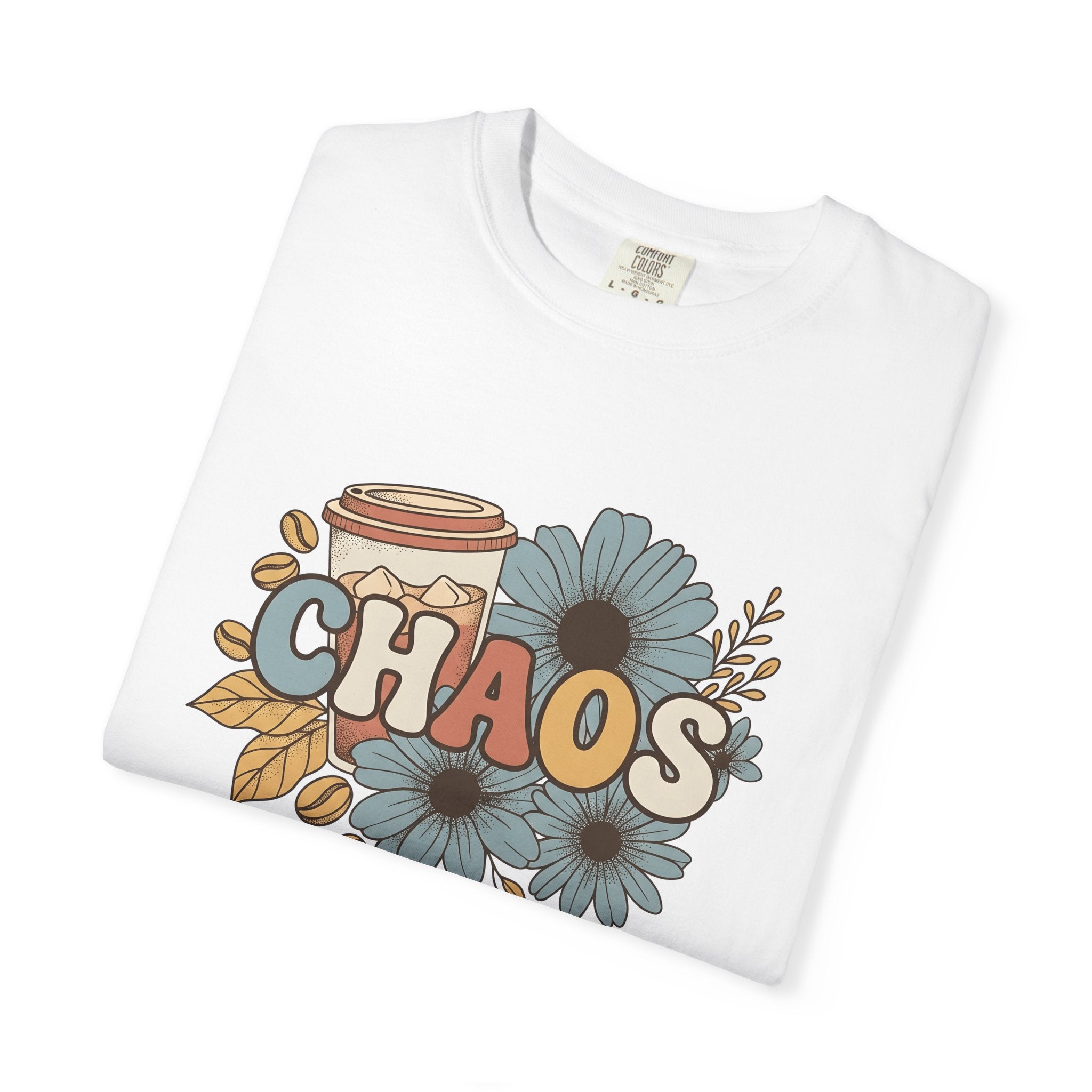 Coffee Cup Floral Shirt Mom Coffee Gift Women Boho Tee Mug T-Shirt Mother Fan Coffee Mug Graphic Retro Daisies Tshirt
