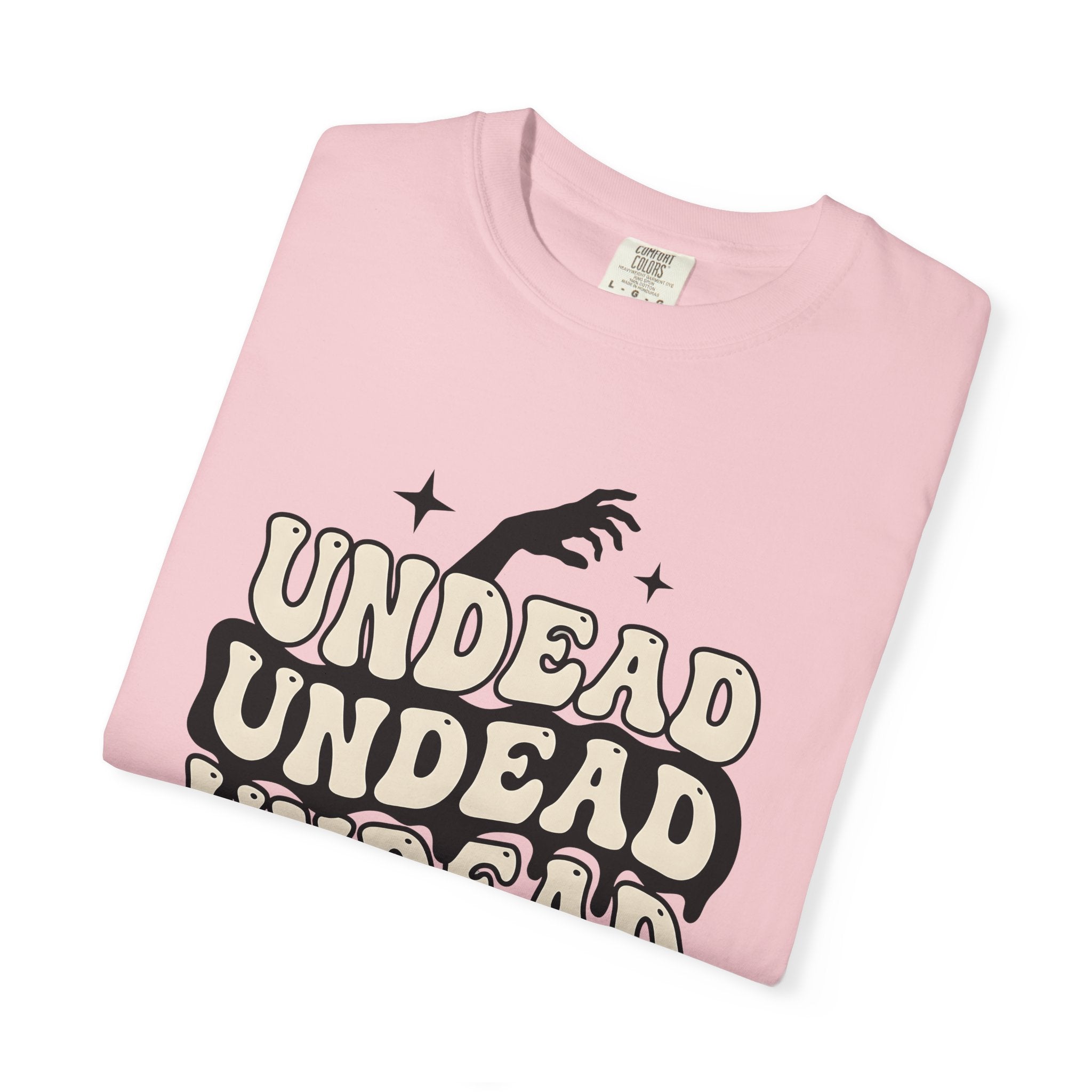 Ghoul Hand Shirt Halloween Punk Gift Women Haunted Tee Zombie Hand T-Shirt Horror Fan Creepy Tshirt Punk Graphic Old School Mind Tshirt