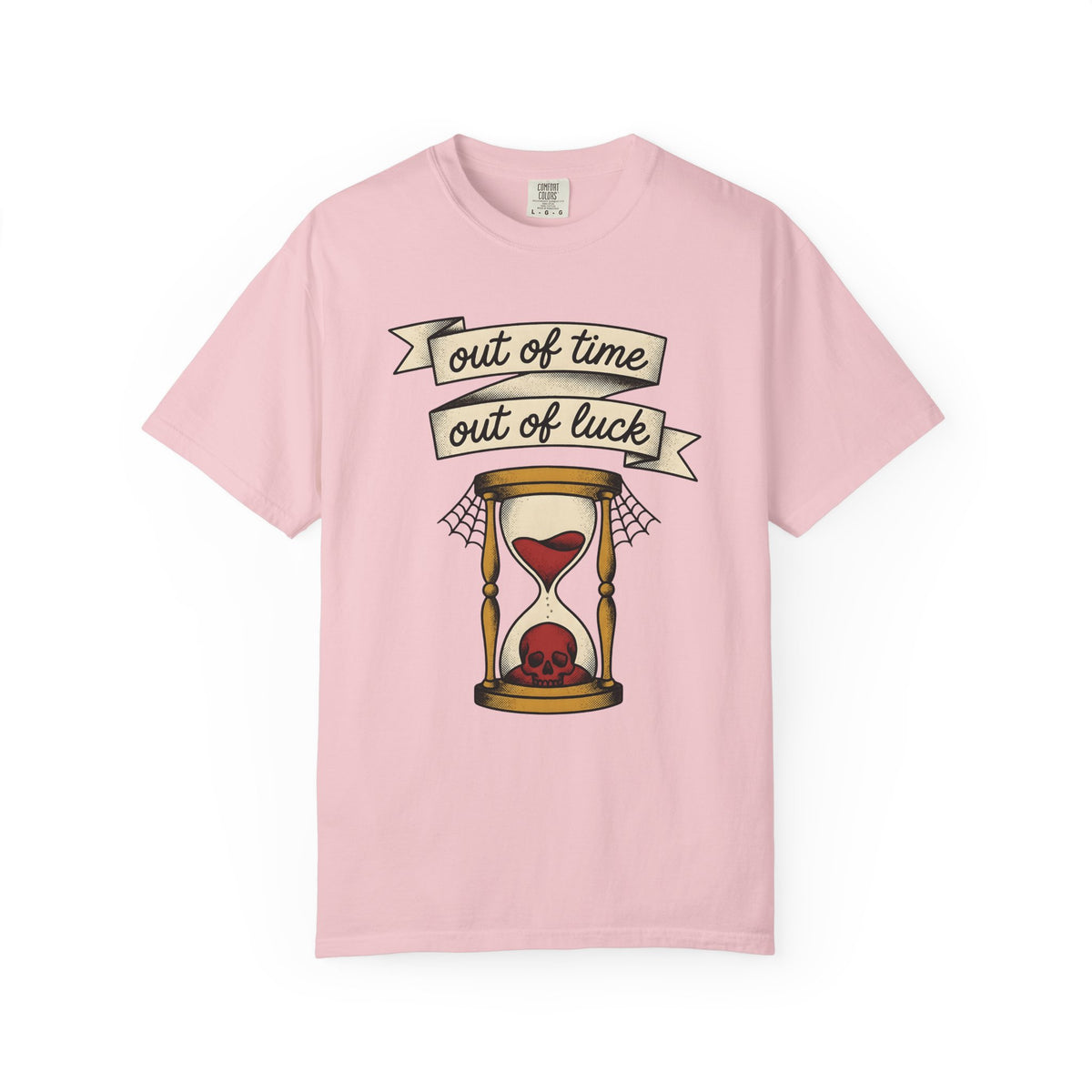 Timepiece Skull Shirt Gothic Autumn Gift Women Sketch Tee Clock T-Shirt Dark Fan Drawing Graphic Hand Drawn Webbing Tshirt
