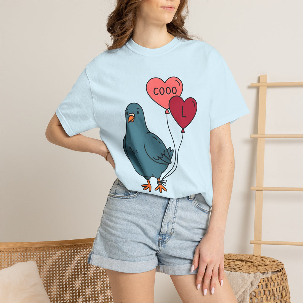 Dove Design Shirt Valentine's Day Wildlife Gift Women Adorable Tee Pigeon T-Shirt Valentine Fan Cute Tshirt Animal Graphic Sketch Love