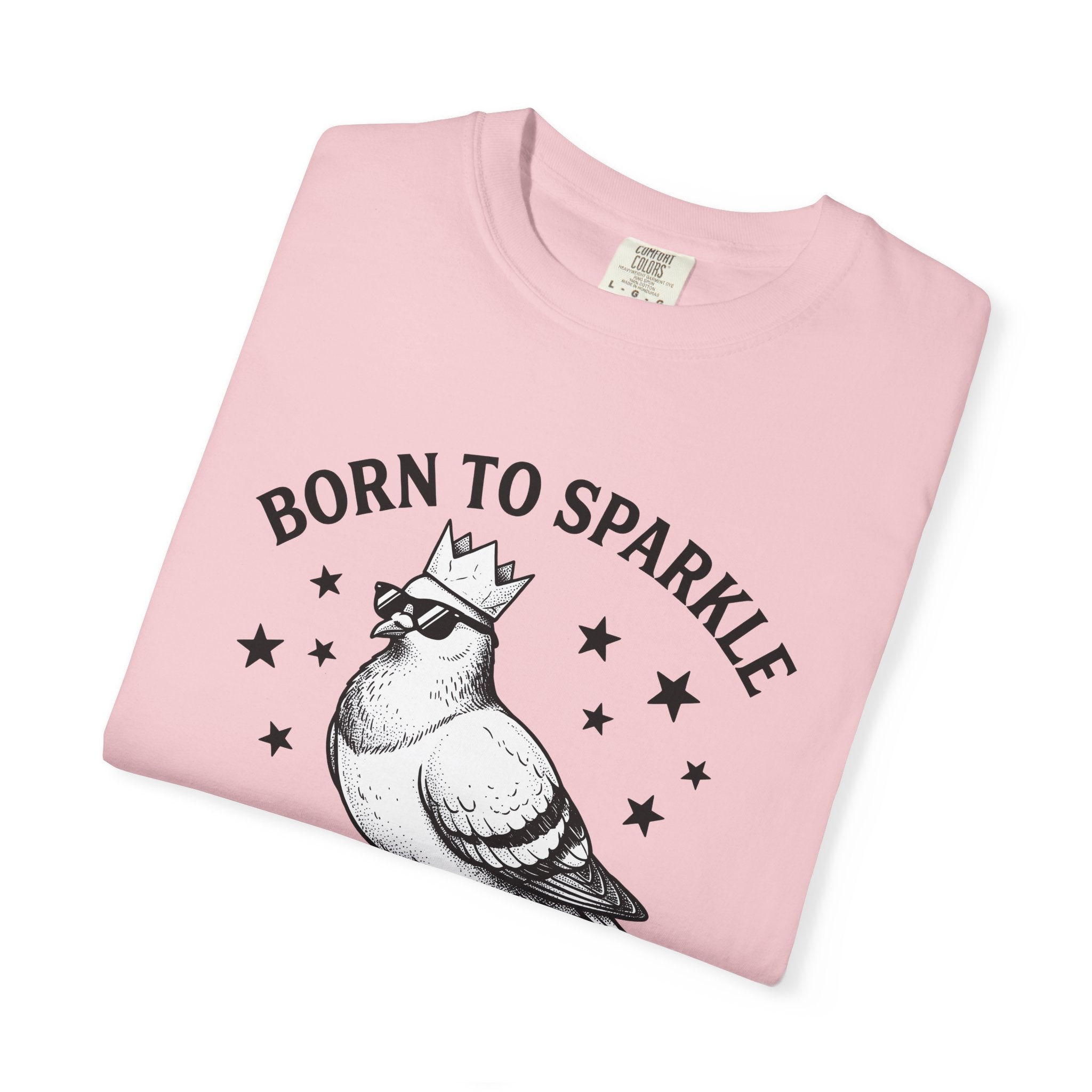 Carrier Pigeon Crown Shirt Funny Critter Gift Women Cartoon Tee Pigeon Crown T-Shirt Humor Fan Comic Tshirt Animal Graphic Old School