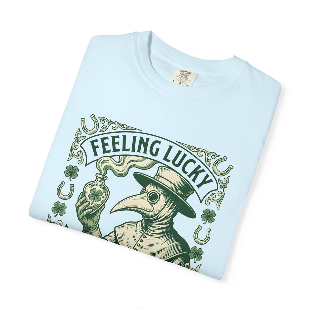 Plague Doctor Shirt St Patrick's Day Occult Gift Women Vintage Tee Doctor T-Shirt Patrick's Day Enthusiast Retro Tshirt Mystical Graphic
