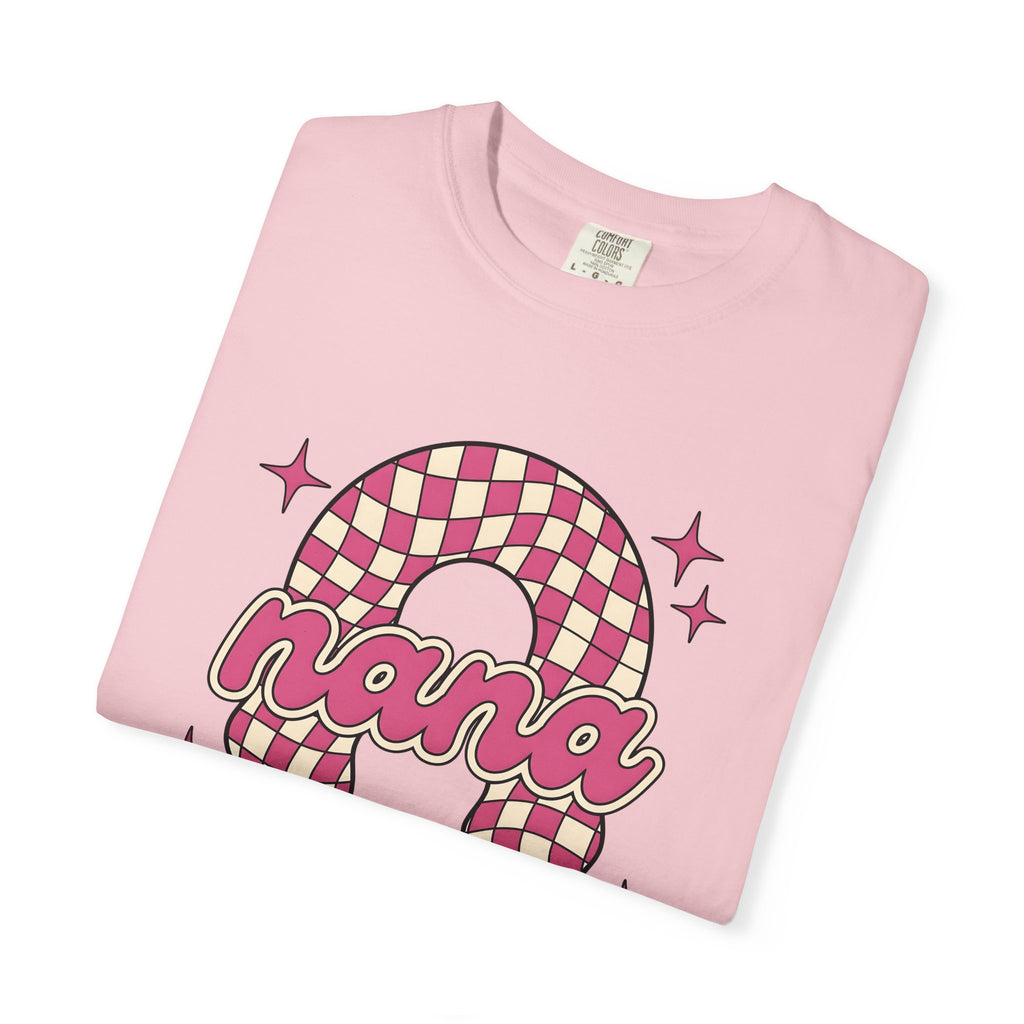 Bright Checkerboard Shirt St. Valentine's Day Granny Gift Women Funky Tee Checkered T-Shirt Valentine Fan Retro Tshirt Grandma Graphic Old