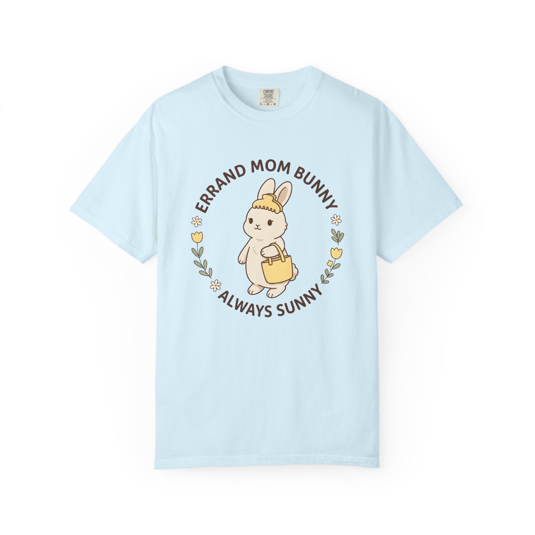 Bunny Mother Shirt Moms Wildlife Gift Women Charming Tee Rabbit T-Shirt Mom Fan Hare Tshirt Wildlife Graphic Animated Floral Tshirt