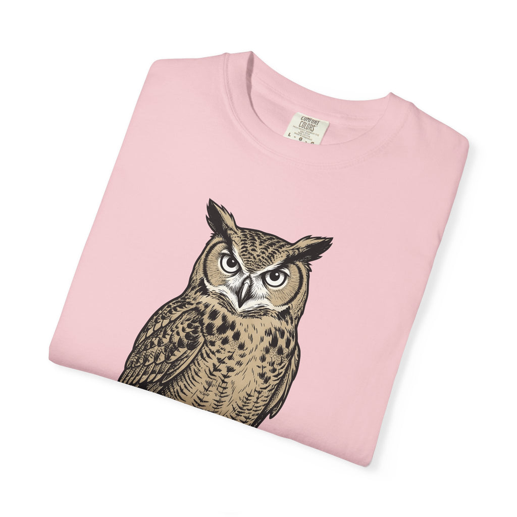 Owl Skateboarding Shirt Sports Wildlife Gift Women Sketch Tee Owl T-Shirt Athlete Fan Hoot Illustration Graphic Retro Creature Tshirt