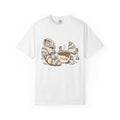 Croissant Shirt Desserts Pastry Gift Women Kawaii Tee Croissant T-Shirt Sweets Fan Cute Tshirt Bakery Graphic Sketch Latte Mug Tshirt