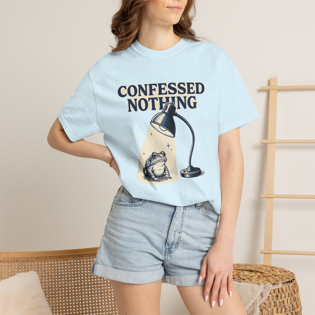 Frog Night Light Shirt Funny Critter Gift Women Retro Tee Nightlight T-Shirt Humor Fan Vintage Tshirt Creature Graphic Outline Glimmers