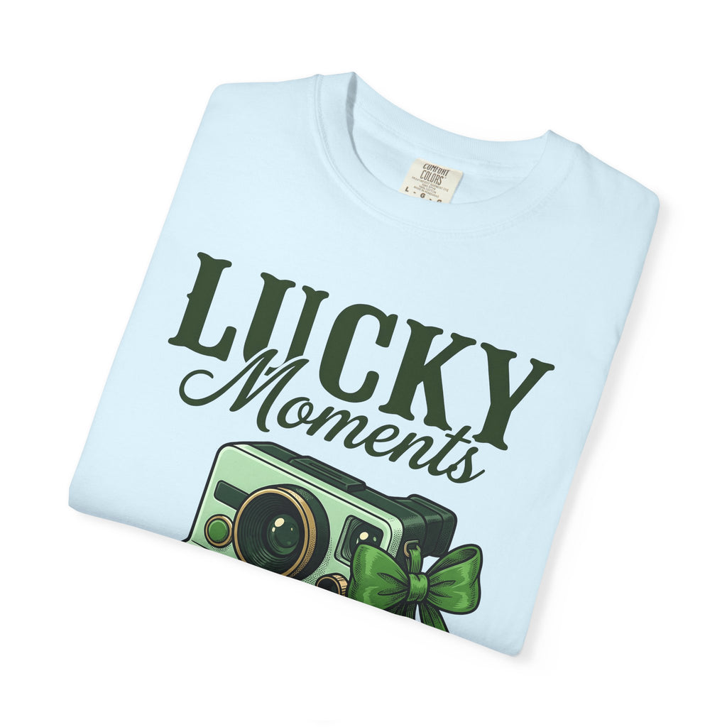 Vintage Camera Shirt St Patrick's Day Photography Gift Women Retro Tee Camera T-Shirt Patrick's Day Enthusiast Vintage Camera Tshirt Photo