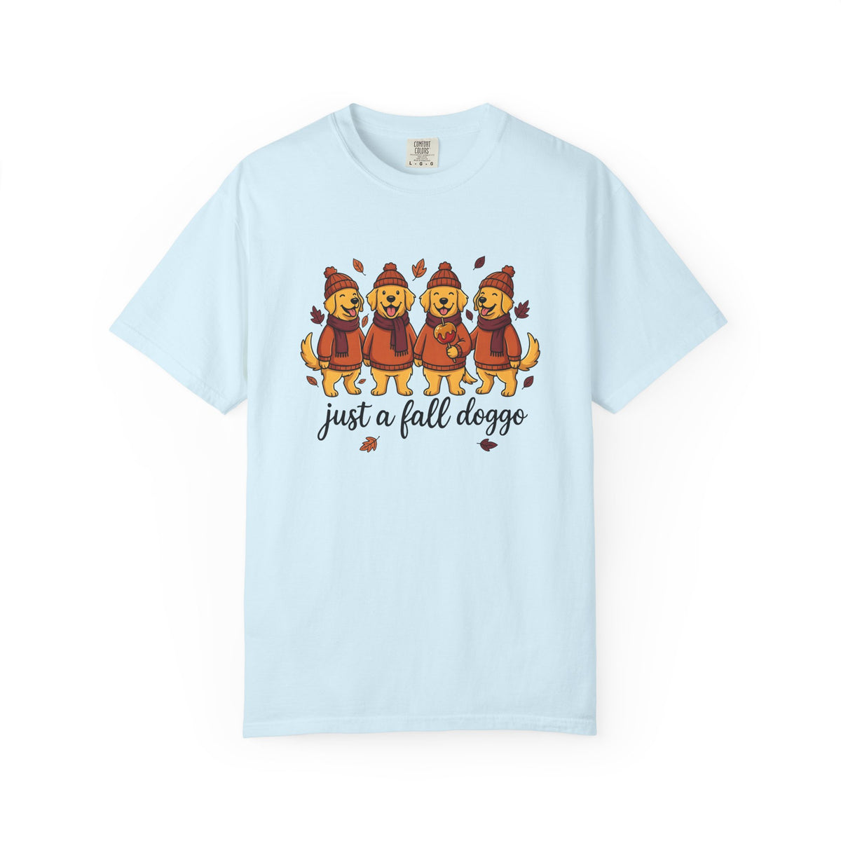 Golden Retriever Puppies Shirt Fall Animal Unisex Gift Anime Tee Puppy T-Shirt