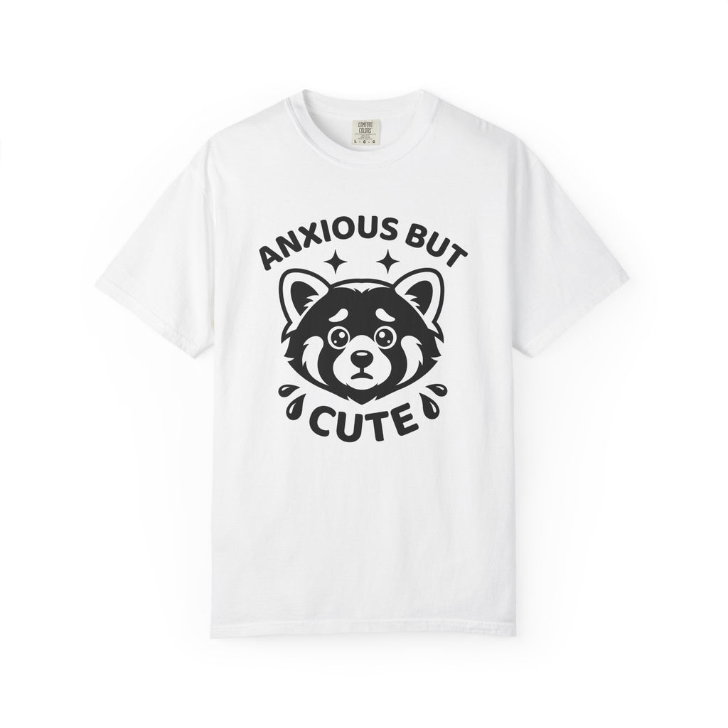 Sad Red Panda Shirt Funny Animal Gift Women Cartoon Tee Panda T-Shirt Humor Fan Comic Tshirt Wildlife Graphic Kawaii Stars Tshirt
