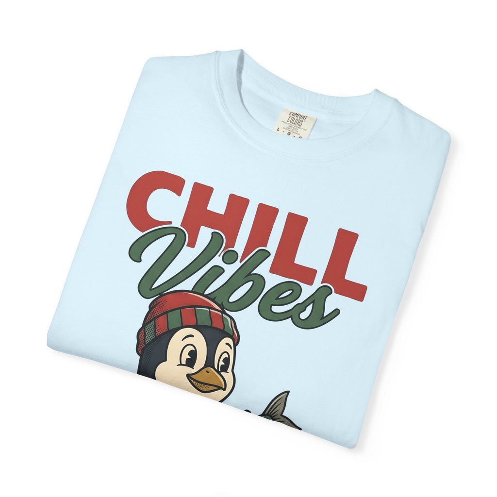 Penguin Graphic Shirt Christmas Animal Gift Women Cartoon Tee Pinguin T-Shirt Xmas Fan Comic Tshirt Wildlife Graphic Vintage Beanie Tshirt