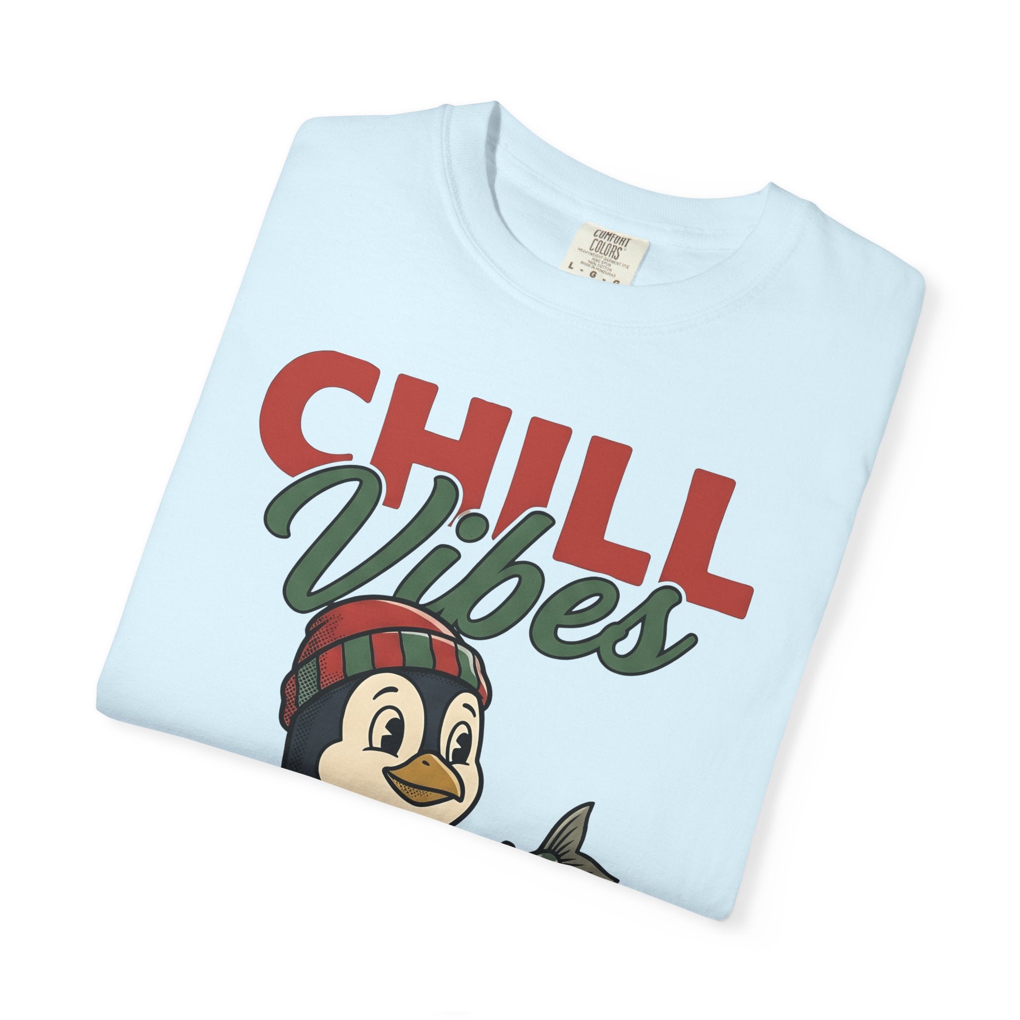 Penguin Graphic Shirt Christmas Animal Gift Women Cartoon Tee Pinguin T-Shirt Xmas Fan Comic Tshirt Wildlife Graphic Vintage Beanie Tshirt