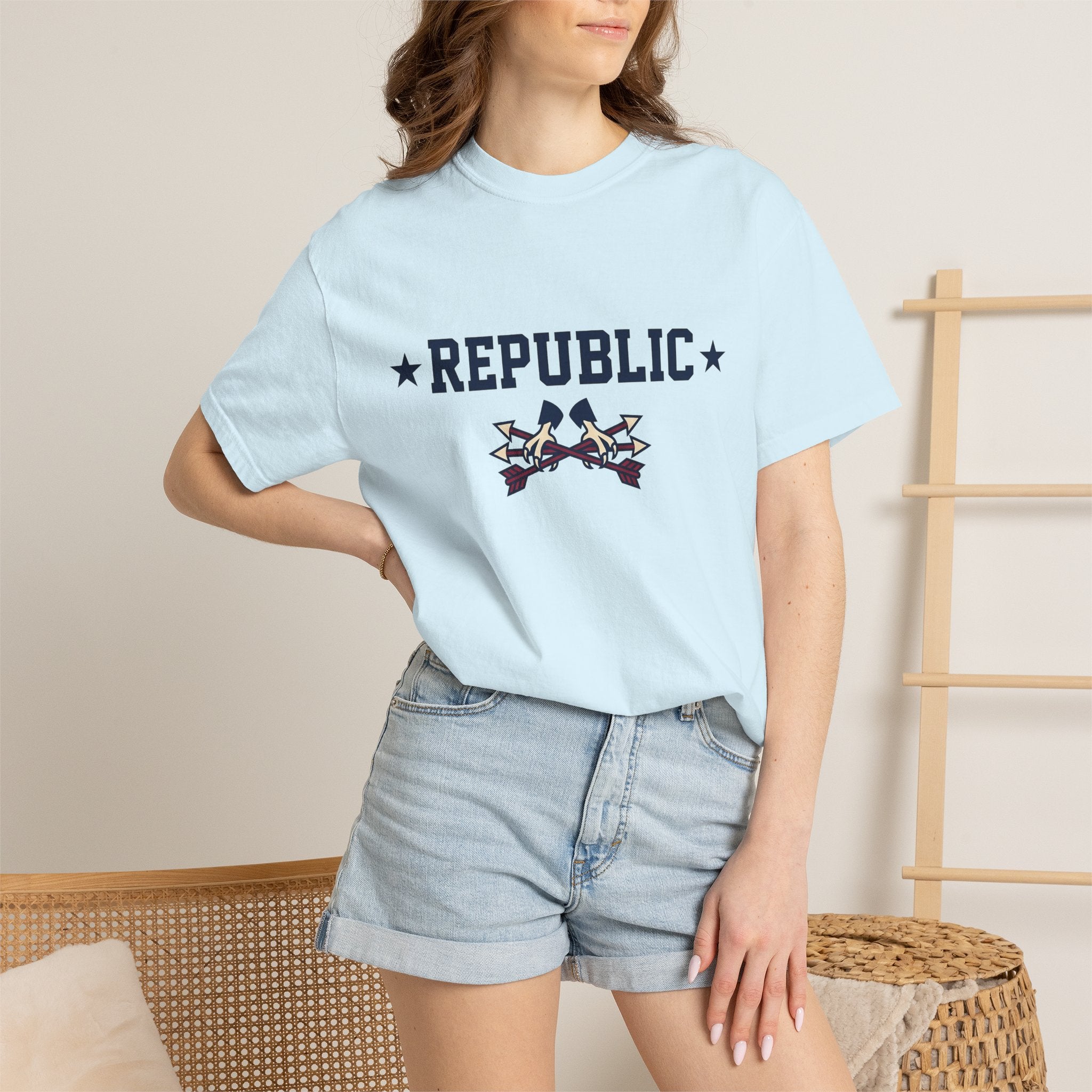 Crossed Axes Shafts Shirt America Liberty Gift Women Striking Tee Axe Handle T-Shirt American Fan Hatchet Tshirt Freedom Graphic Traditional